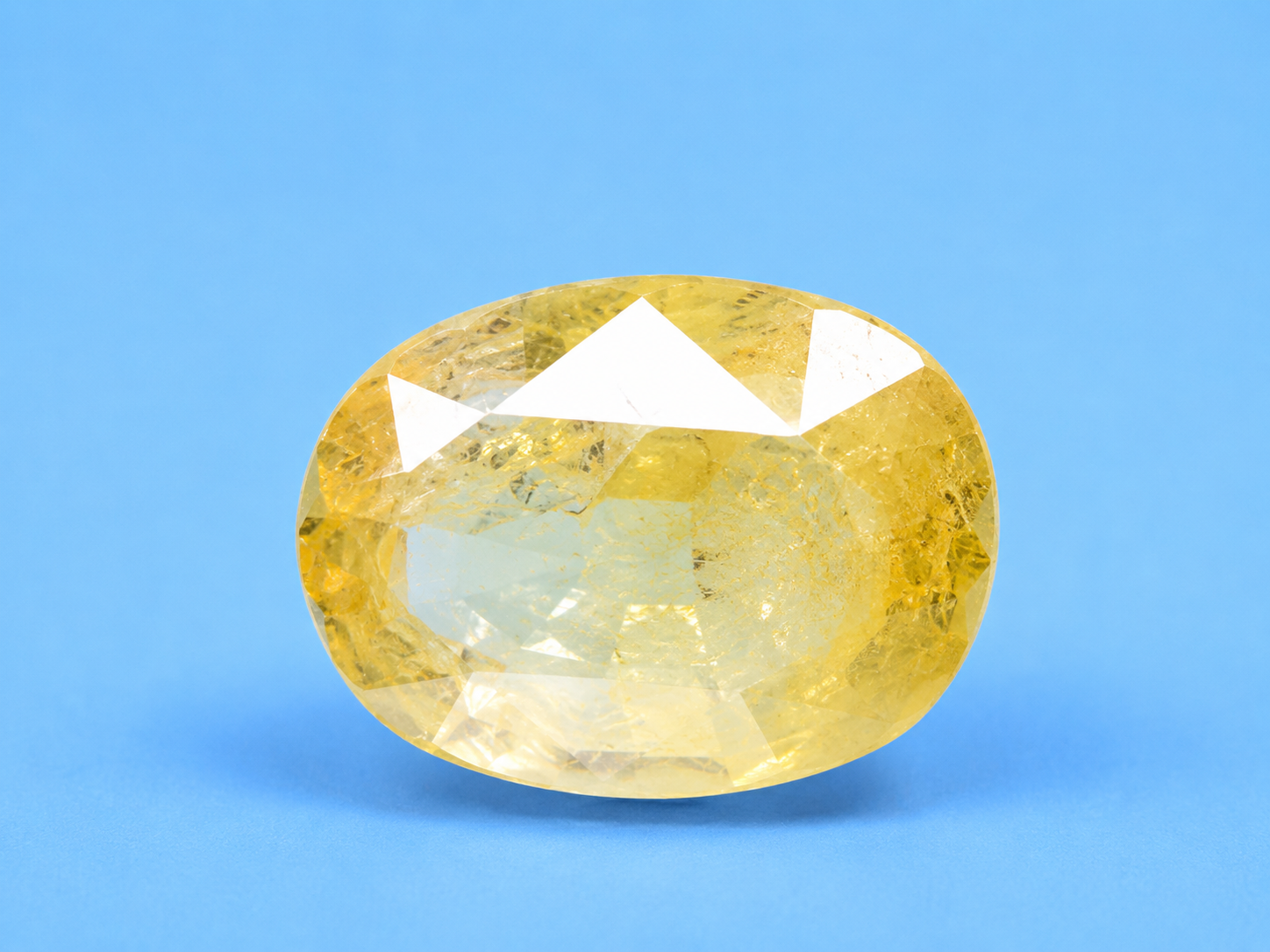 Yellow Sapphire (Pukhraj) 5.58 Ct
